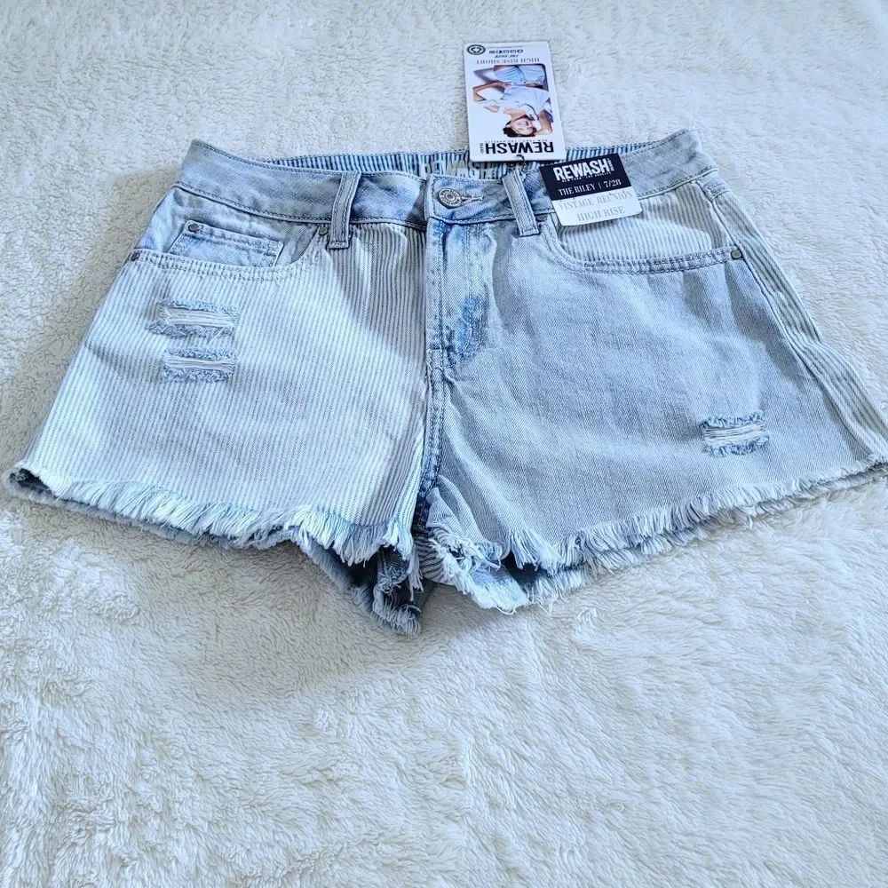 Rewash "The Riley" High Rise Shorts - NWT - Picture 11 of 12